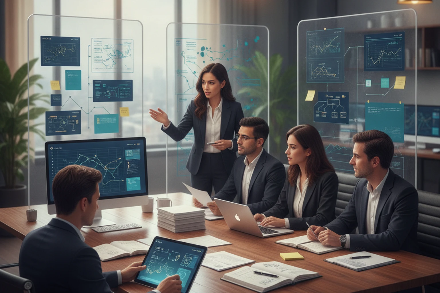 Research Brief: Review Cadence in Managed Outsourcing editorial illustration