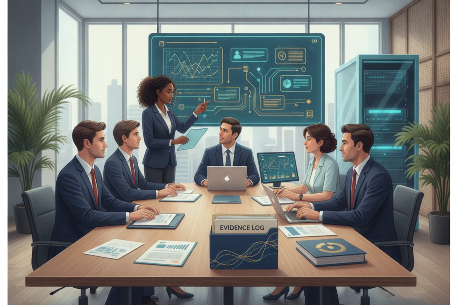 An Offshore Hiring Handoff Evidence Log for Reliable Starts editorial illustration