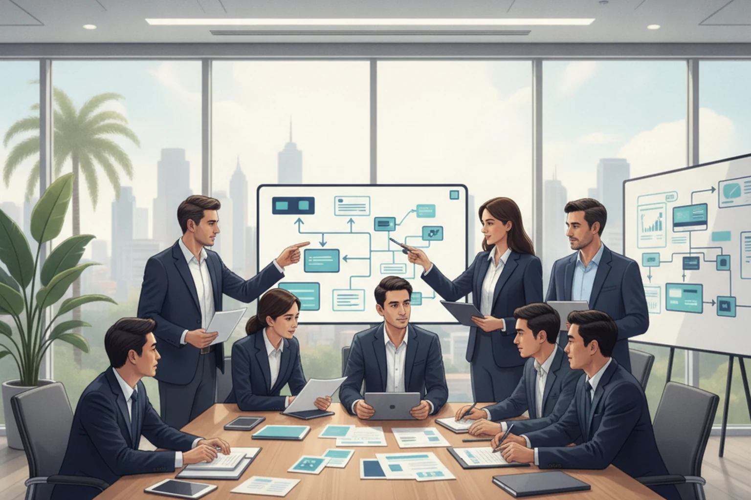 An Offshore Vendor Change Control Record That Preserves Context editorial illustration