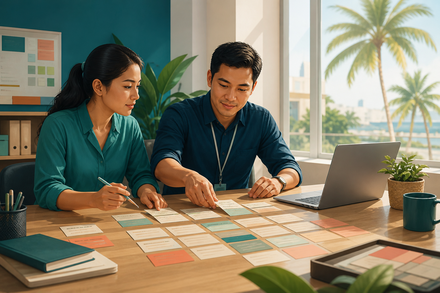 Daily queue ownership for a Philippines operations team editorial illustration