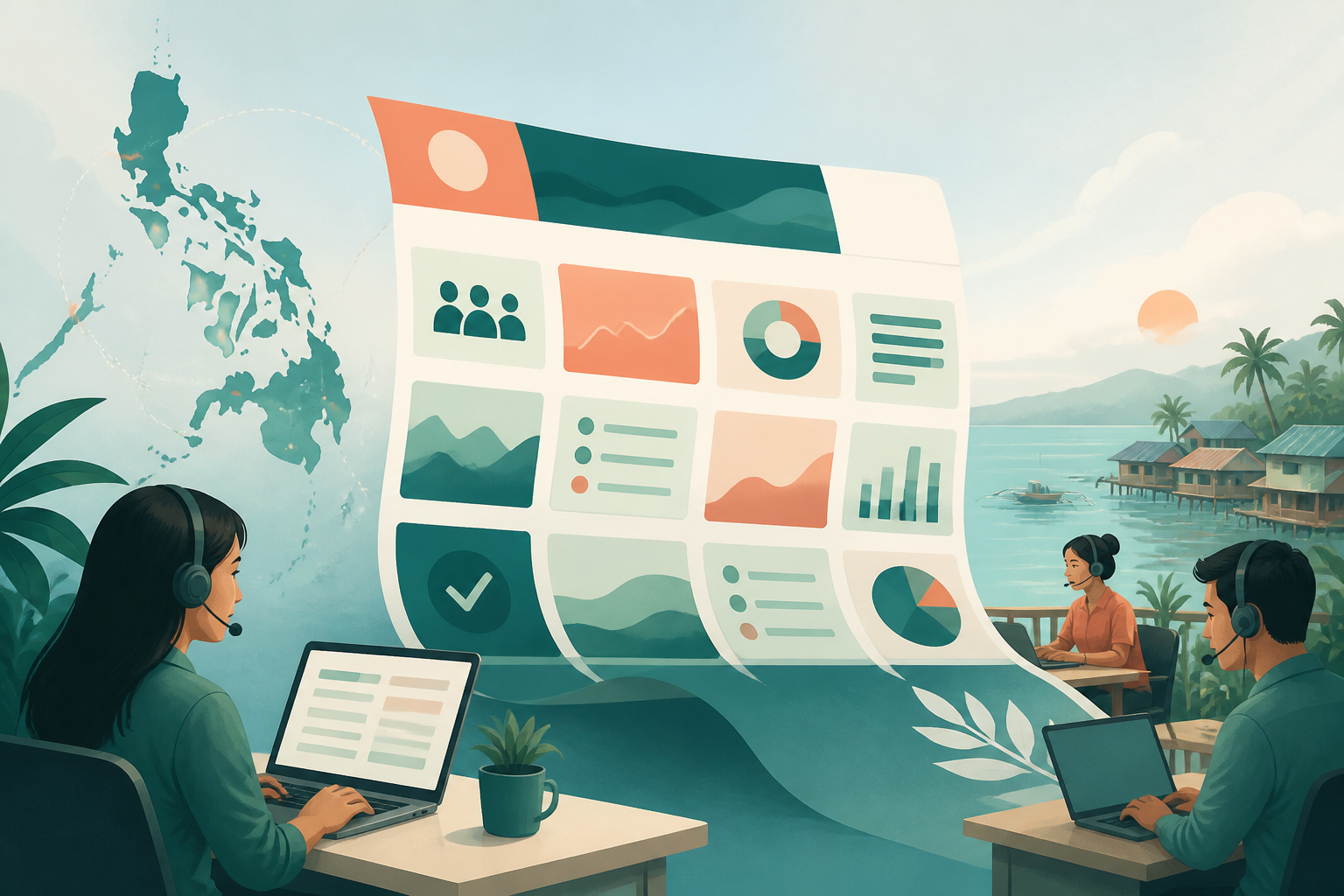 Weekly scorecards for offshore operations teams editorial illustration