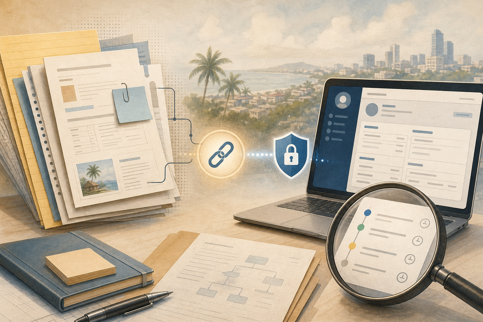 Recurring exceptions in Philippines outsourced operations editorial illustration